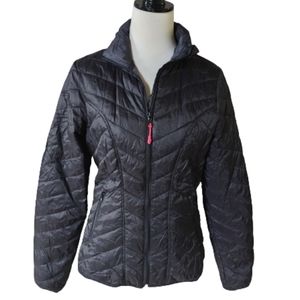 Tek Gear Women's black packable puffer jacket Women's size small